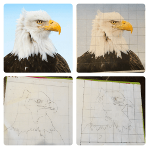 Photo collage of steps 1-2